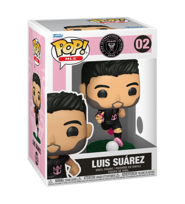 LUIS SUAREZ / INTER MIAMI / FIGURINE FUNKO POP LUIS SUAREZ / INTER MIAMI / FIGURINE FUNKO POP