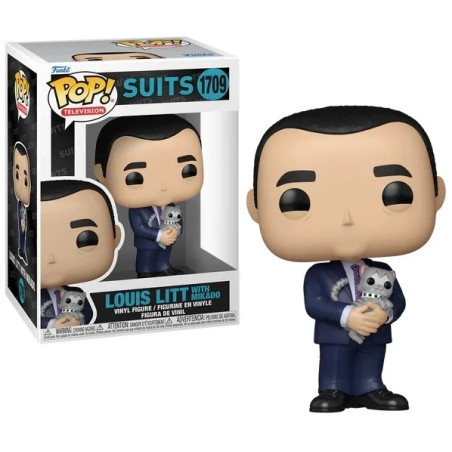 LOUIS LITT AVEC MIKADO / SUITS / FIGURINE FUNKO POP