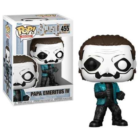 PAPA EMERITUS IV GLITTER / GHOST / FIGURINE FUNKO POP