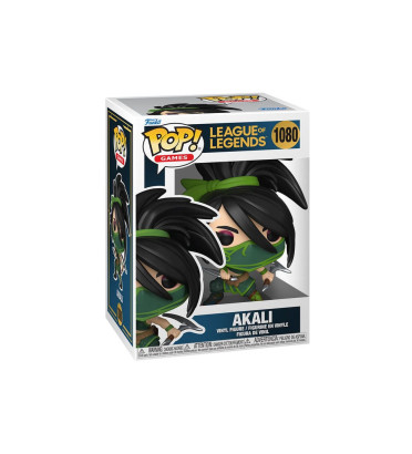 AKALI / LEAGUE OF LEGENDS / FIGURINE FUNKO POP AKALI / LEAGUE OF LEGENDS / FIGURINE FUNKO POP