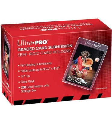 SEMI RIGID CARD HOLDERS X200 / ULTRA PRO