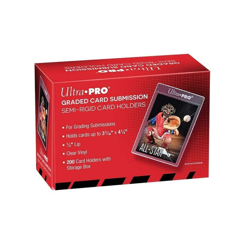 SEMI RIGID CARD HOLDERS X200 / ULTRA PRO