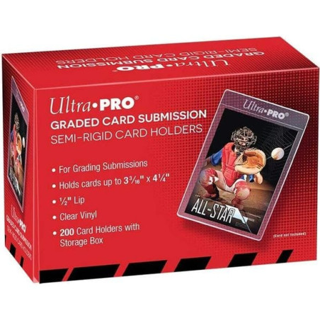 SEMI RIGID CARD HOLDERS X200 / ULTRA PRO