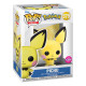 PICHU / POKEMON / FIGURINE FUNKO POP / FLOCKED
