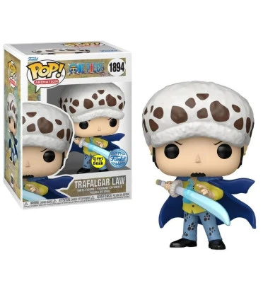 TRAFALGAR LAW WITH BLUE ANESTHESIA / ONE PIECE / FIGURINE FUNKO POP / EXCLUSIVE SPECIAL EDITION / GITD TRAFALGAR LAW WITH BLUE ANESTHESIA / ONE PIECE / FIGURINE FUNKO POP / EXCLUSIVE SPECIAL EDITION / GITD