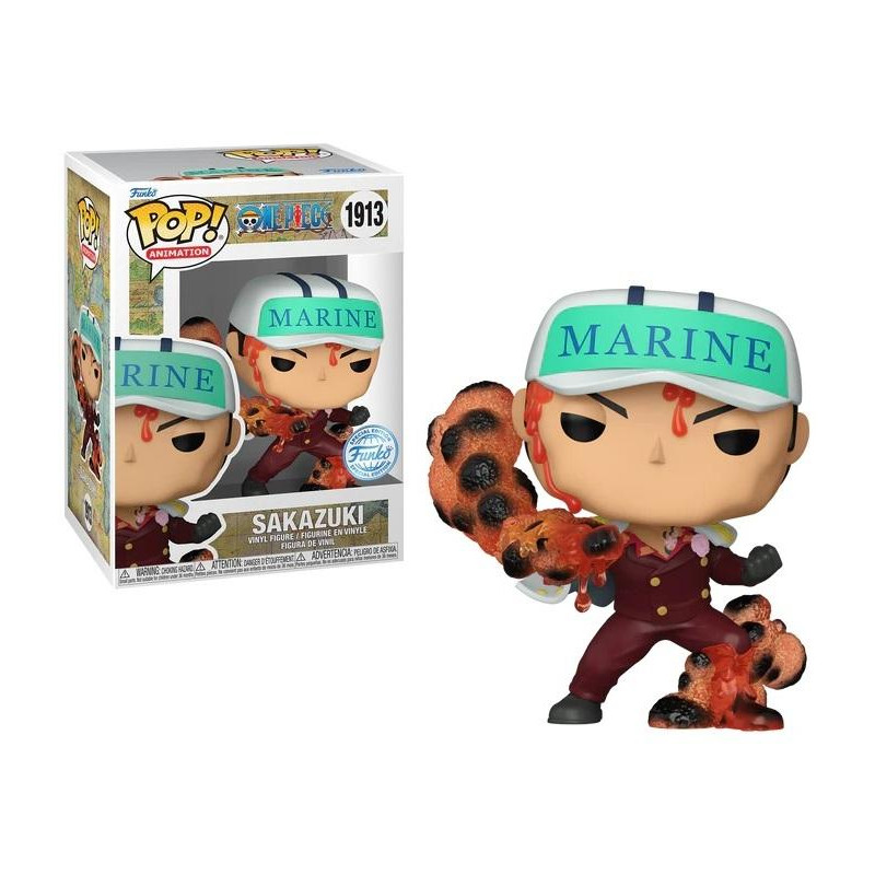 SAKAZUKI ADMIRAL AKAINU / ONE PIECE / FIGURINE FUNKO POP / EXCLUSIVE SPECIAL EDITION