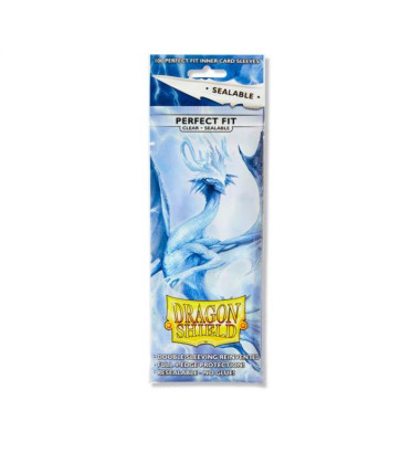 100 PERFECT FIT STANDARD REFERMABLE TRANSPARENT / DRAGON SHIELD