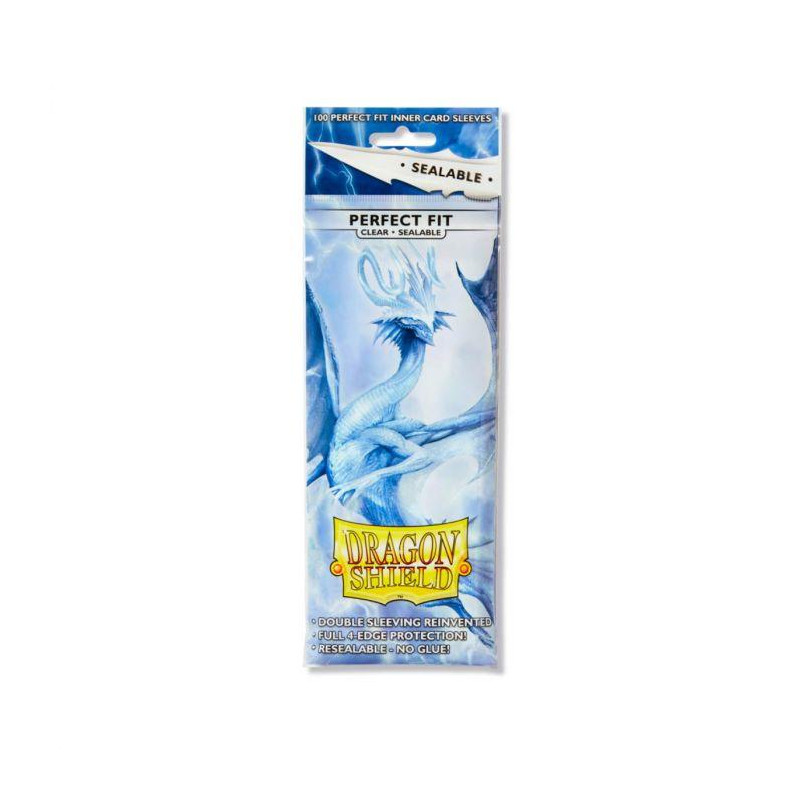 100 PERFECT FIT STANDARD REFERMABLE TRANSPARENT / DRAGON SHIELD
