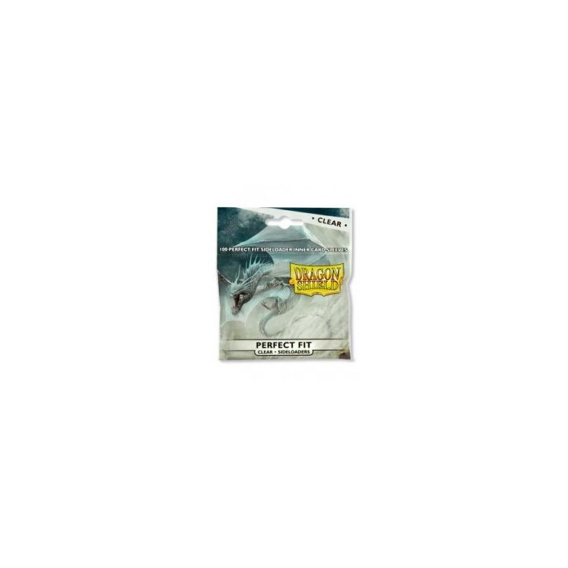 100 PERFECT FIT STANDARD SIDELOADING TRANSPARENT / DRAGON SHIELD