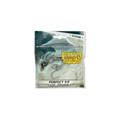 100 PERFECT FIT STANDARD SIDELOADING TRANSPARENT / DRAGON SHIELD