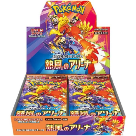 DISPLAY DE 30 BOOSTERS POKEMON SV9A HEAT WAVE ARENA / CARTE JAPONAISE