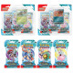 BUNDLE ART SET 4 BOOSTERS BLISTERS + 2 TRI PACK EV09 + 1 CLASSEUR ULTRA PRO A4 MODELE ALEATOIRE / CARTE POKEMON VF