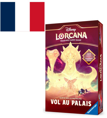 COFFRET LORCANA QUETE DES ILLUMINEURS VOL AU PALAIS CHAPITRE 8 / CARTE VF