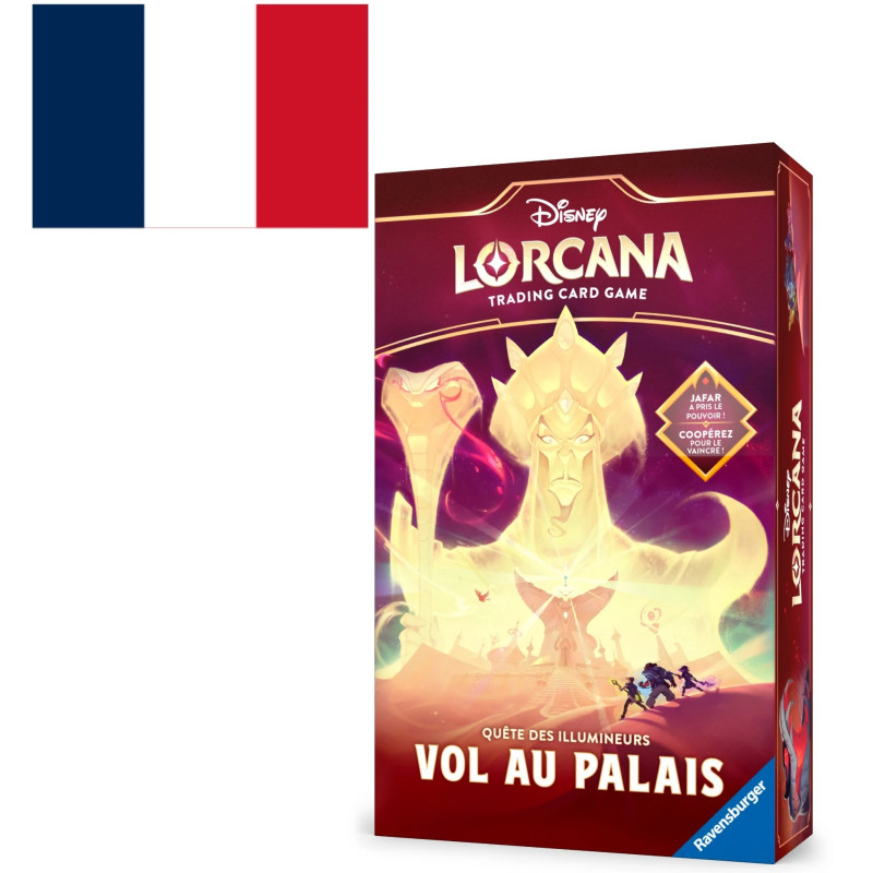 COFFRET LORCANA QUETE DES ILLUMINEURS VOL AU PALAIS CHAPITRE 8 / CARTE VF