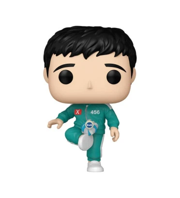 PLAYER 456 SEONG GI-HUN KICKING JEGI / SQUID GAME / FIGURINE FUNKO POP