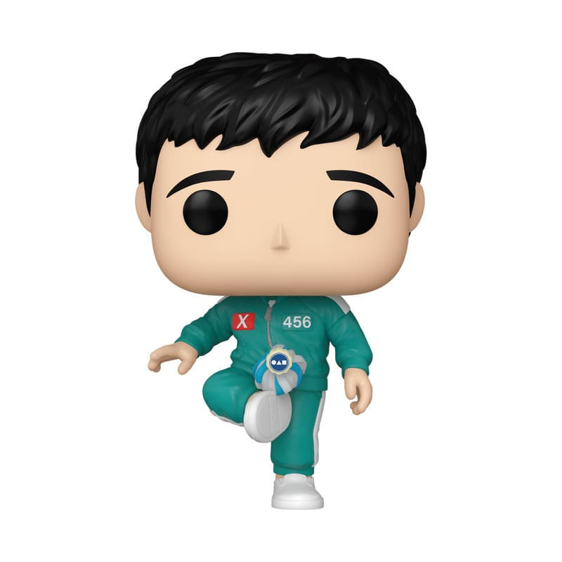 PLAYER 456 SEONG GI-HUN KICKING JEGI / SQUID GAME / FIGURINE FUNKO POP