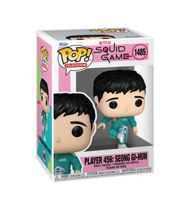 PLAYER 456 SEONG GI-HUN KICKING JEGI / SQUID GAME / FIGURINE FUNKO POP