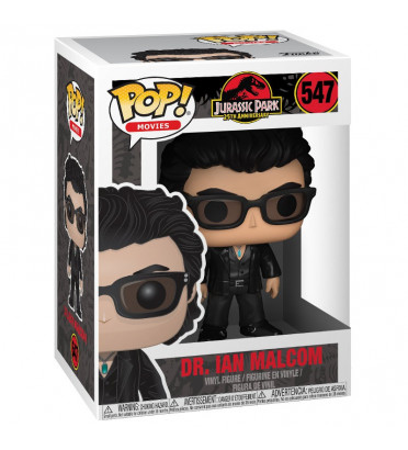 DR IAN MALCOLM / JURASSIC PARK / FIGURINE FUNKO POP