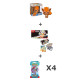 BUNDLE BOITE SURPRISE EV8.5 + 4 BLISTERS EV09 (NO ART SET) + VULPIX POP 25CM
