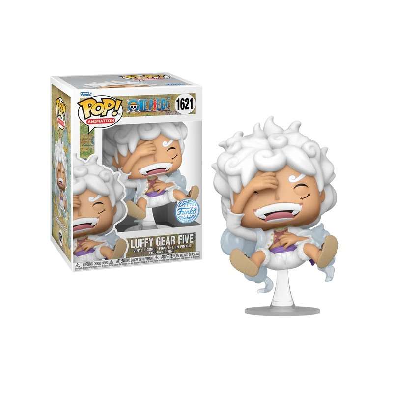 LUFFY GEAR FIVE LAUGHING / ONE PIECE / FIGURINE FUNKO POP / EXCLUSIVE SPECIAL EDITION