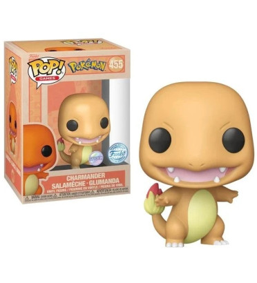 SALAMECHE SOFT COLOR / POKEMON / FIGURINE FUNKO POP / EXCLUSIVE SPECIAL EDITION
