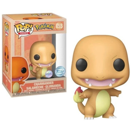 SALAMECHE SOFT COLOR / POKEMON / FIGURINE FUNKO POP / EXCLUSIVE SPECIAL EDITION