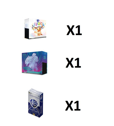 BUNDLE ETB EV8.5 + ETB EV09 + DISPLAY PHANTOM WARNERS BROSS KAKAWOW