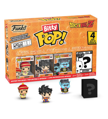 4 PACK GOHAN / DRAGON BALL Z / FUNKO BITTY POP