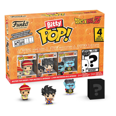 4 PACK GOHAN / DRAGON BALL Z / FUNKO BITTY POP