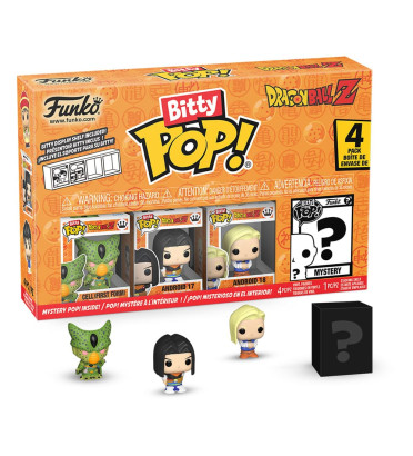 4 PACK CELL FIRST FORM / DRAGON BALL Z / FUNKO BITTY POP