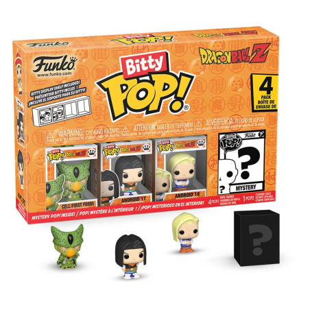 4 PACK CELL FIRST FORM / DRAGON BALL Z / FUNKO BITTY POP