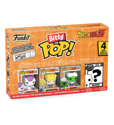 4 PACK FRIEZA / DRAGON BALL Z / FUNKO BITTY POP