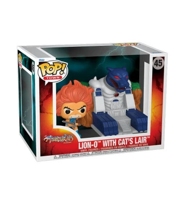 LION-O WITH CATS LAIR / THUNDERCATS / FIGURINE FUNKO POP