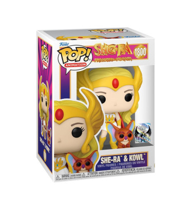 SHE-RA AND KOWL / LES MAITRES DE LUNIVERS / FIGURINE FUNKO POP