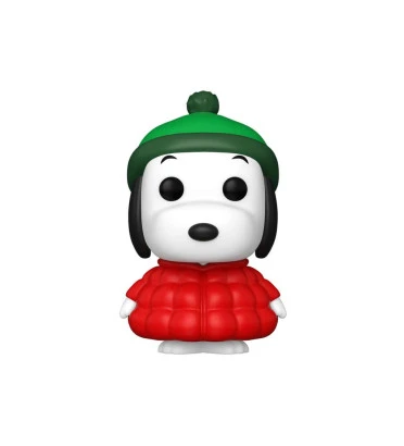 SNOOPY IN COAT / PEANUTS / FIGURINE FUNKO POP
