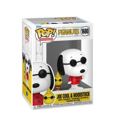 JOE COOL AND WOODSTOCK / PEANUTS / FIGURINE FUNKO POP
