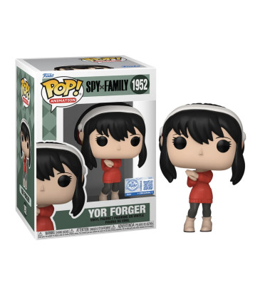 YOR FORGER RED SWEATER / SPY X FAMILY / FIGURINE FUNKO POP / EXCLUSIVE SPECIAL EDITION YOR FORGER RED SWEATER / SPY X FAMILY / FIGURINE FUNKO POP / EXCLUSIVE SPECIAL EDITION
