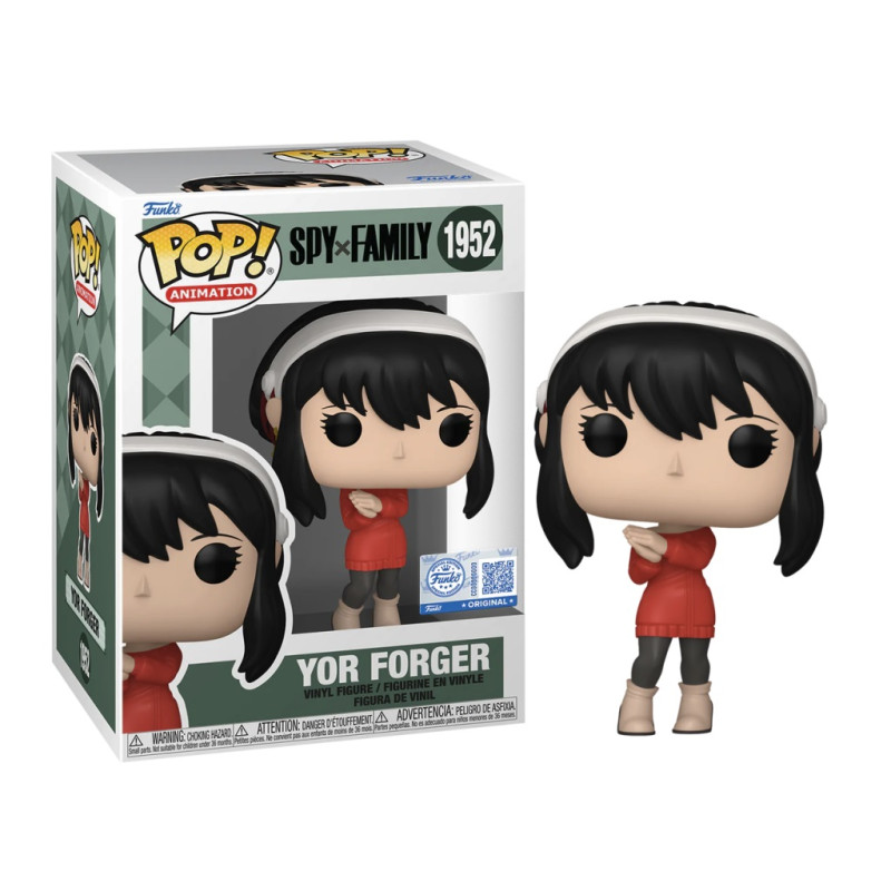 YOR FORGER RED SWEATER / SPY X FAMILY / FIGURINE FUNKO POP / EXCLUSIVE SPECIAL EDITION