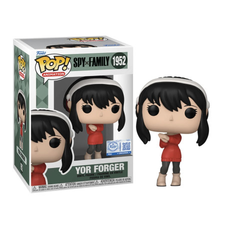 YOR FORGER RED SWEATER / SPY X FAMILY / FIGURINE FUNKO POP / EXCLUSIVE SPECIAL EDITION