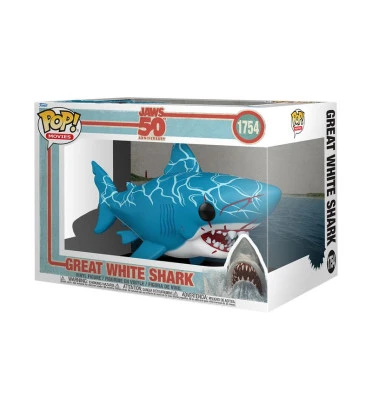 GREAT WHITE SHARK OVERSIZED / LES DENTS DE LA MER 50TH / FIGURINE FUNKO POP