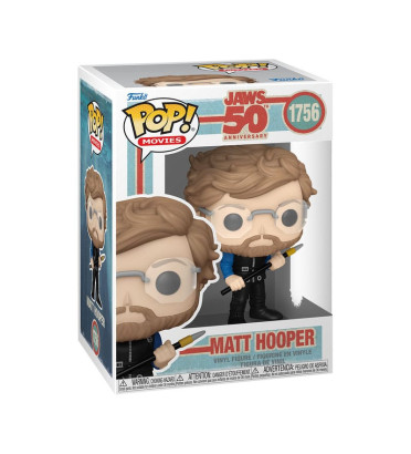 MATT HOOPER / LES DENTS DE LA MER 50TH / FIGURINE FUNKO POP MATT HOOPER / LES DENTS DE LA MER 50TH / FIGURINE FUNKO POP