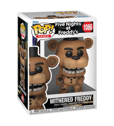 WHITERED FREDDY / FIVE NIGHTS AT FREDDY'S / FIGURINE FUNKO POP