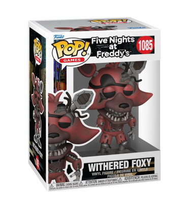WITHERED FOXY / FIVE NIGHTS AT FREDDY'S / FIGURINE FUNKO POP
