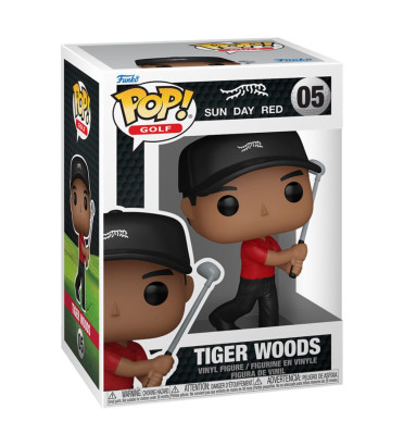 TIGER WOODS SWING / SUN DAY RED / FIGURINE FUNKO POP TIGER WOODS SWING / SUN DAY RED / FIGURINE FUNKO POP
