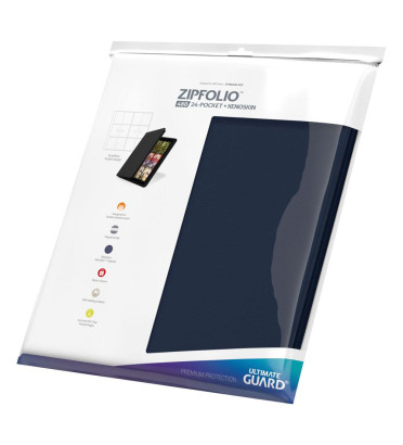 ZIPFOLIO 480 24-POCKET XENOSKIN BLEU / ULTIMATE GUARD