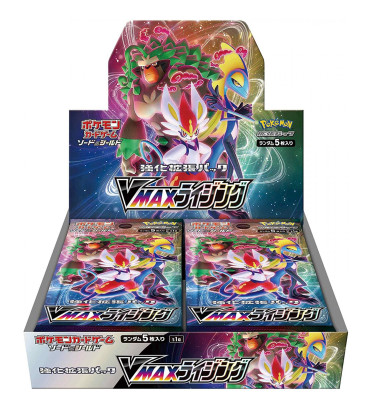 DISPLAY DE 30 BOOSTERS POKEMON S1A VMAX RISING / CARTE JAPONAISE