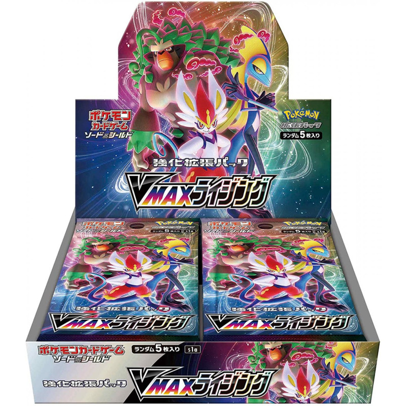 DISPLAY DE 30 BOOSTERS POKEMON S1A VMAX RISING / CARTE JAPONAISE