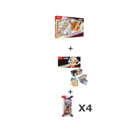 BUNDLE COLLECTION SPECIALE EVOLI + BOITE SURPRISE EV8.5 + 4 BLISTERS EV02 (NO ART SET)