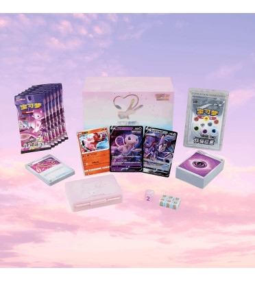 DECK BUILDING GIFT BOX MEW / CARTE POKEMON CHINOISE