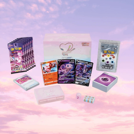 DECK BUILDING GIFT BOX MEW / CARTE POKEMON CHINOISE
